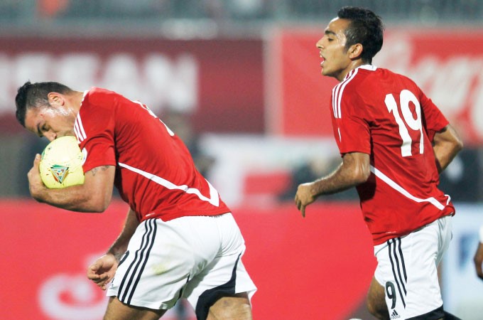 لاعبو المنتخب المصري امام مرحلة جديدة بعد رحيل المدرب بوب برادلي رويترز