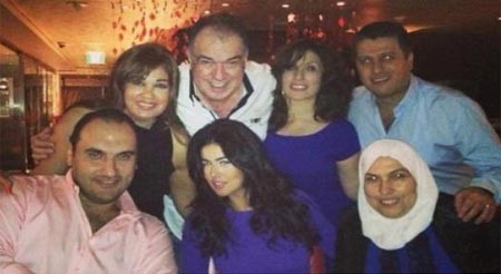 صورة: فيفى عبده تحتفل بخطوبة ابنتها هنادي 