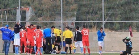 شاهد بالصور .. تفاصيل وفاة لاعب اردني أثناء مباراته الاخيرة