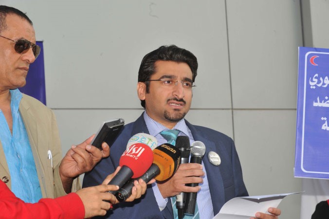 المتحدث الرسمي باسم الاطباء المعتصمين د سعد الزنكي