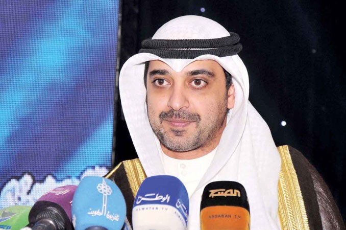 الشيخ محمد العبد اللهمتحدثا خلال الحفل