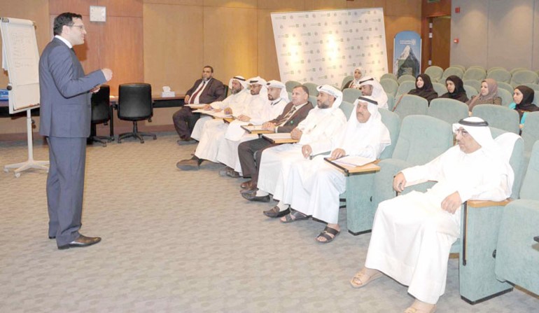 جانب من الدورات التدريبية ﻿
