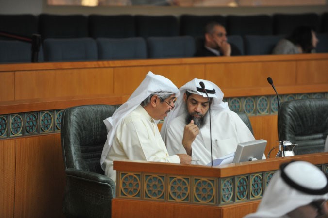 دعبدالرحمن الجيران ومعادل الخرافي﻿