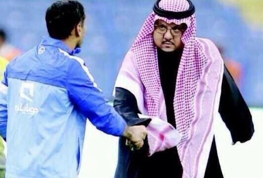 صورة رئيس النصر وسامي بعد المباراة تحدث جدلاً على تويتر 