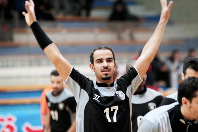 لاعب القرين احمد مفرح من الوجوه الشابة في المنتخب﻿