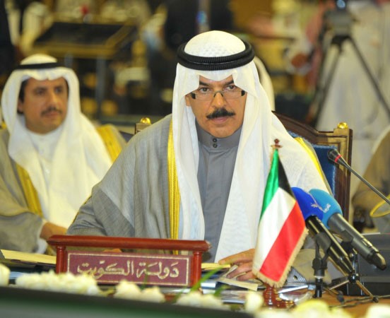الشيخ محمد الخالد خلال الاجتماع ﻿