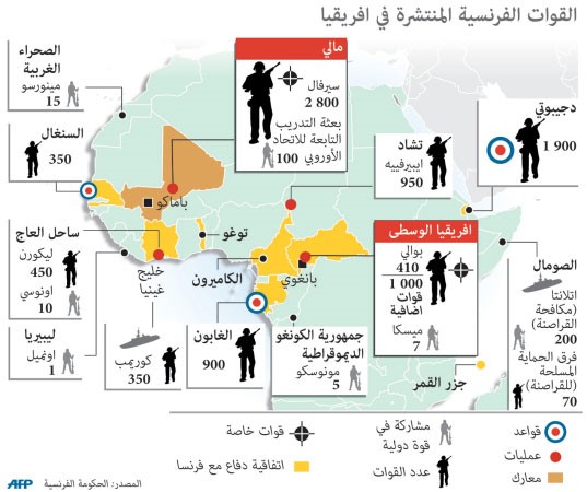 قمة أفريقية - فرنسية في باريس لبحث احتمال التدخل العسكري في جمهورية أفريقيا الوسطى