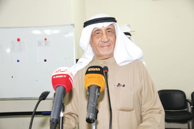 عبدالعزيز طاهر متحدثا عن البطولة 	انور الكندري ﻿