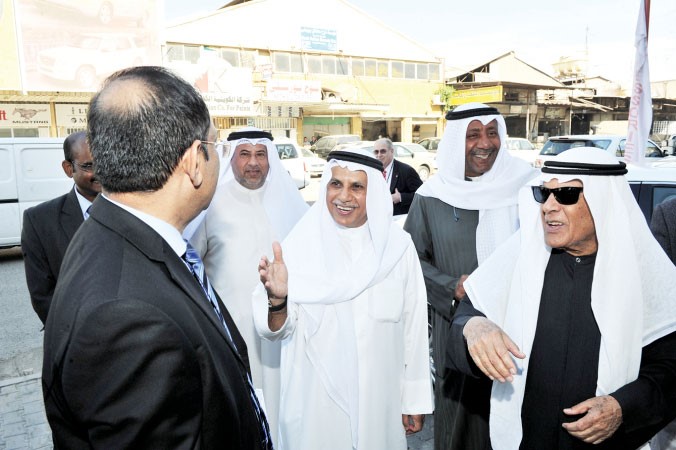 العم ناصر الساير ومبارك الساير ولحظة الوصول