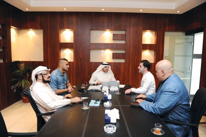 سيد الباروكي ضيفا على ديوانية الانباء فريال حماد
