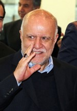وزير النفط الايراني بيجن زنكنة وتحية من اجتماع اوپيكا پ﻿