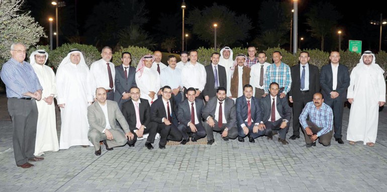 مسؤولو بيتك وبهبهاني على هامش اللقاء﻿