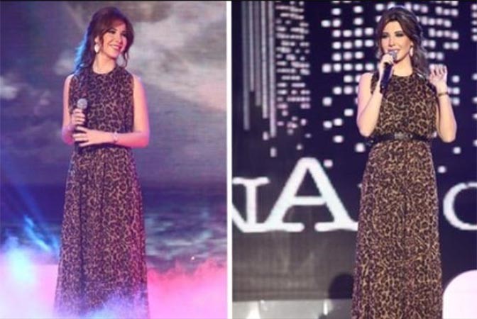 نانسي عجرم بـ «وشوم» مذهلة على كتفيها