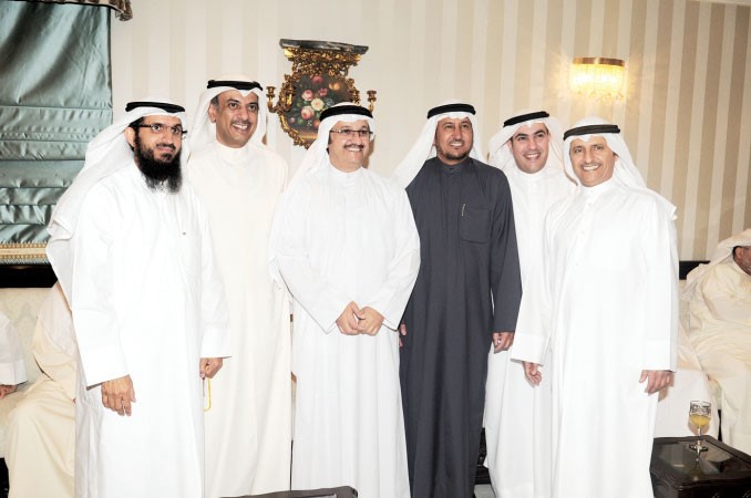 الخالد والشايع مع عدد من الحضور