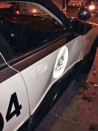 اثار الاصطدام على دورية المهام الخاصة ﻿