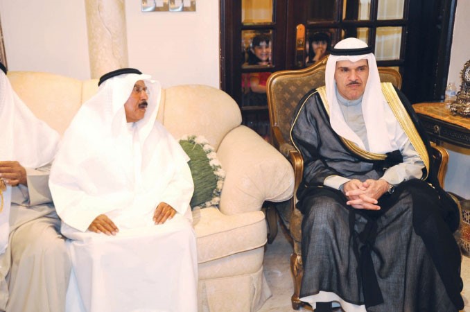 الشيخ سلمان الحمود وابراهيم المهيني