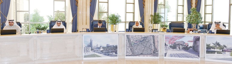 جانب من عرض مشروع امال السكني﻿