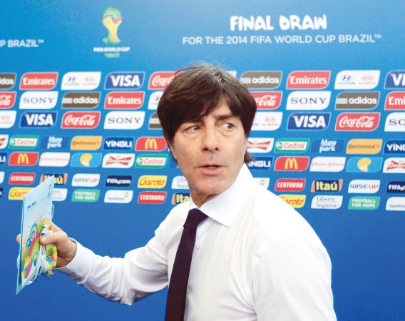 مدرب المانيا يواكيم لوف رويترز