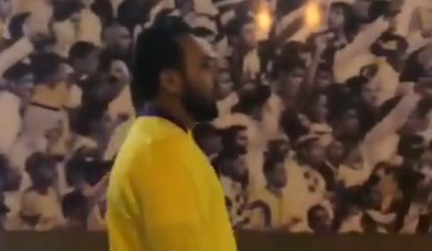 بالفيديو ... عاشق "حنان" يغني .. متصدر لا تكلمني