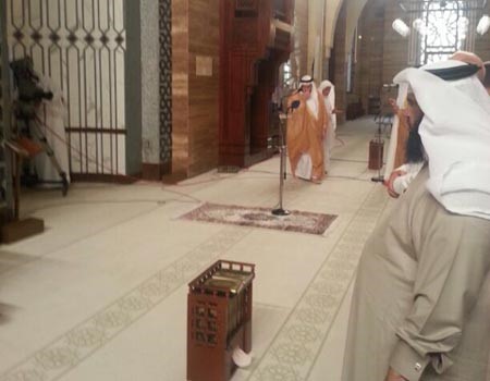 خطيب الجمعة بمسجد الفاتح الشيخ عدنان القطان