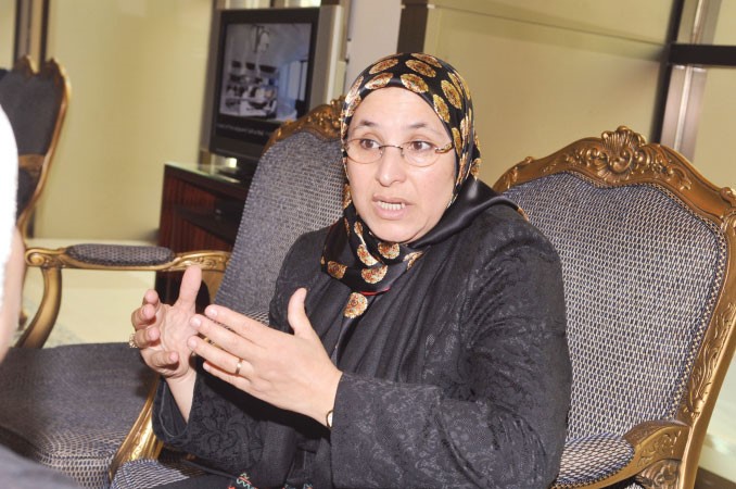وزيرة التضامن والمراة والاسرة المغربية بسيمة الحقاوي