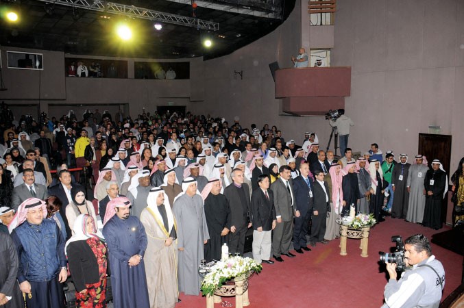 حضور كثيف في افتتاح المهرجان
