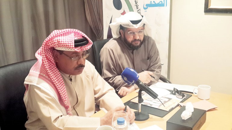 السليطي في المؤتمر الصحافي﻿