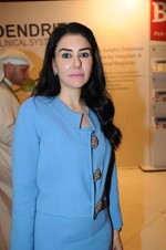 د افراح الصراف لدى حضورها المؤتمر