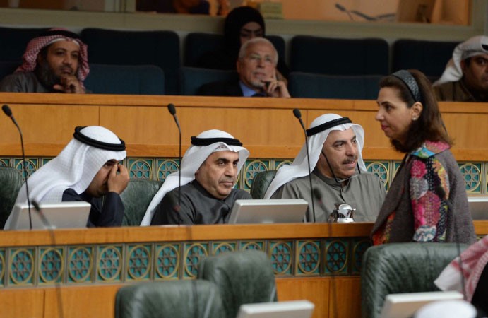 درولا دشتي وفيصل الشايع ودعبدالله الطريجي وسيف العازمي﻿