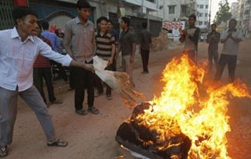 أعمال عنف ببنغلاديش بعد إعدام قيادي إسلامي