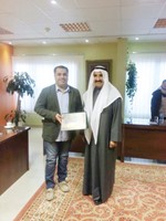 د بدر الحجي مكرما هاني النصار﻿