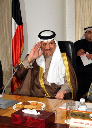 سمو الشيخ جابر المبارك محييا النواب﻿