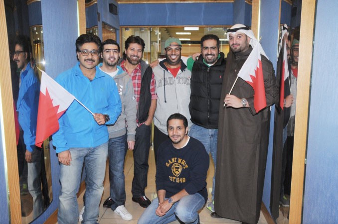 الفريق المميز لبرنامج القايلة ويبدو محمد الدغيشم ونايف النعمة ومايك مبلتع وحمد القحطاني وعبدالرضا سالم