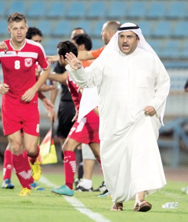 الدبوس يسعى لبناء جديد مع النادي
