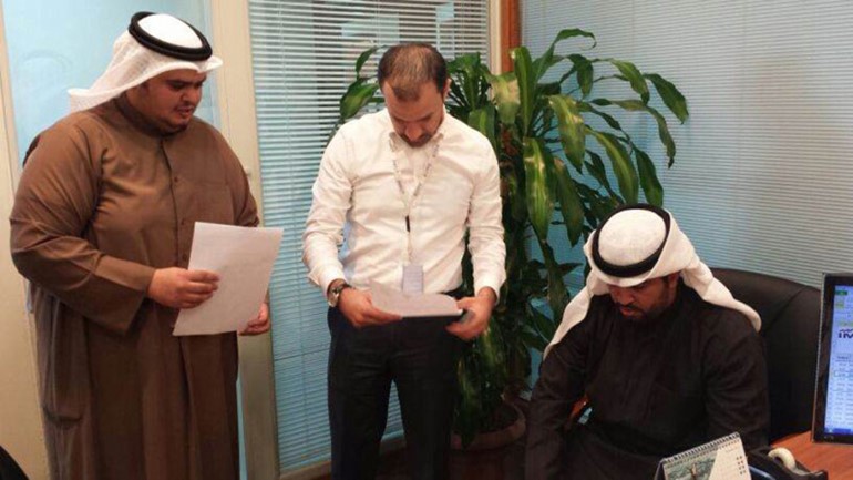 تحرير احدى المخالفات﻿