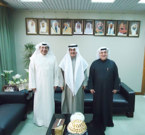 منصور عاشور وعبدالمحسن المطيري واحمد الخباز﻿