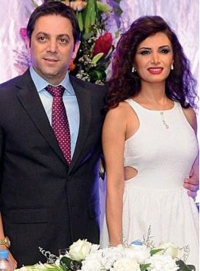 رشا شربتجي وعريسها