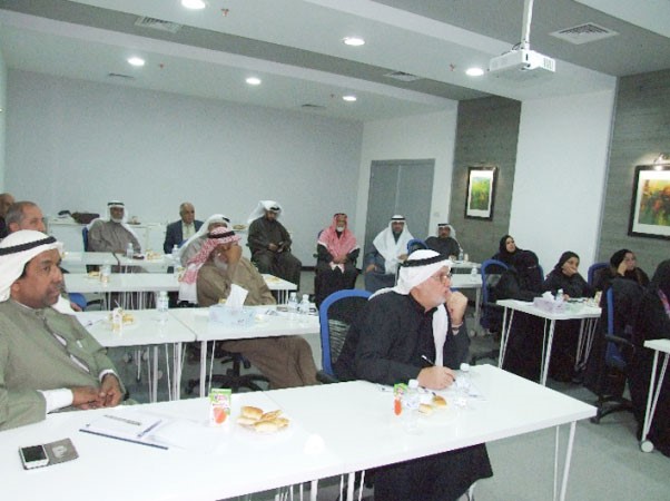 جانب من احدى الدورات التدريبية