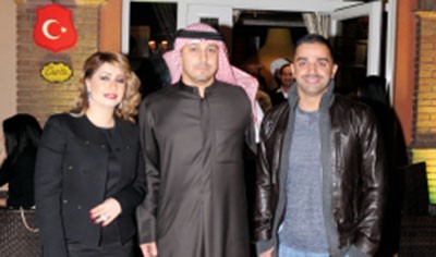 العلي مع مشعل المسلم وحرمه
