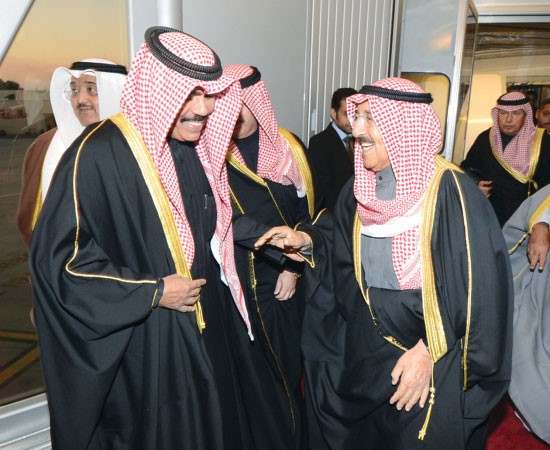 سمو ولي العهد الشيخ نواف الاحمد مرحبا بصاحب السمو الامير