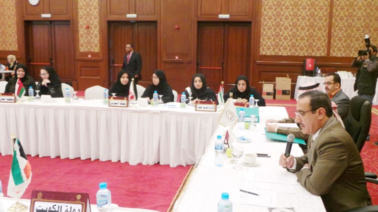 دقيس الدويري خلال الاجتماع