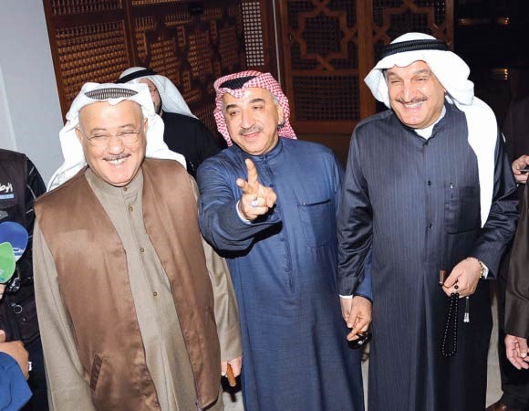 د عبدالحميد دشتي ونبيل الفضل في مجلس الامة امس