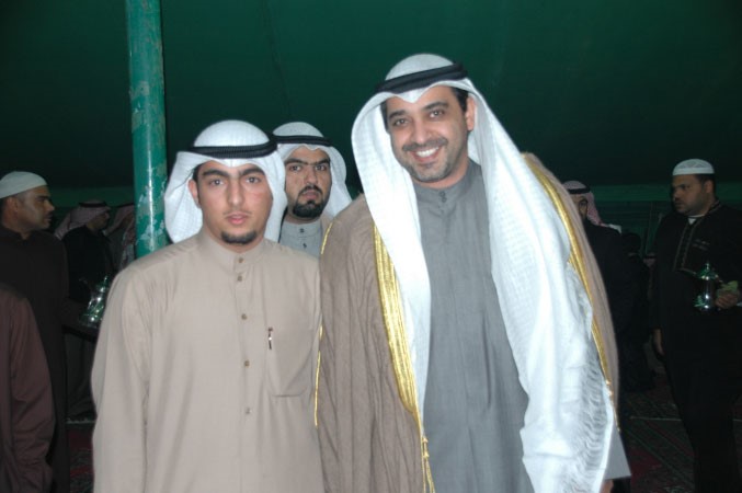 ﻿الشيخ محمد العبدالله والزميل سلطان العبدان﻿