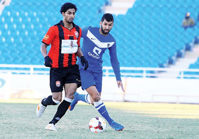 لاعبو الهلال نجحوا في تخطي الرائد