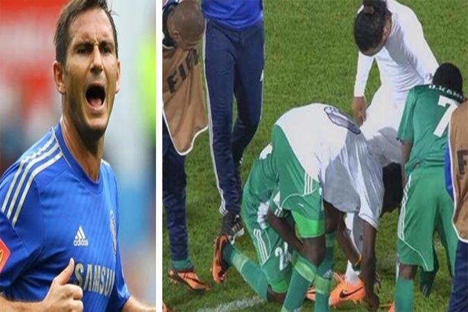 بالفيديو.. لامبارد «يسخر» من لاعبي الرجاء المغربي بعد تهافتهم على حذاء رونالدينيو