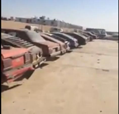 بالفيديو.. مواطن يقوم بتصوير عدد كبير من " الجياتي" و " الزدات" في حجز المرور