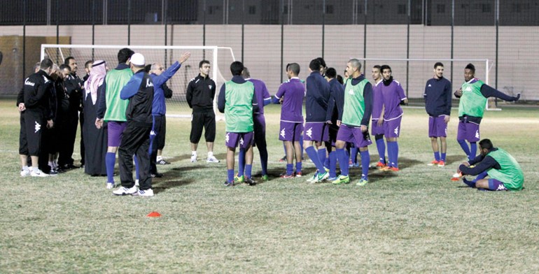 نجوم الرديف يواصلون تدريباتهم استعدادا للاردن﻿