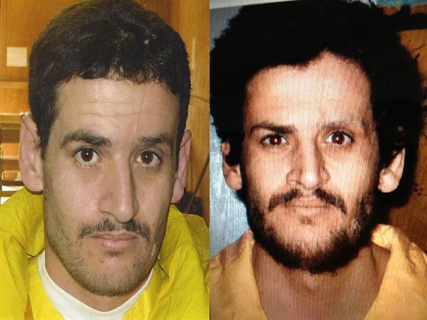 صورة مركبة وزعتها الاستخبارات العراقية لابو محمد العدناني امير الشام والمتحدث باسم داعش	افپ﻿