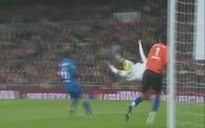 بالفيديو.. موراتا «المدريدي» يُبهر الجمهور.. بهدف عالمي!