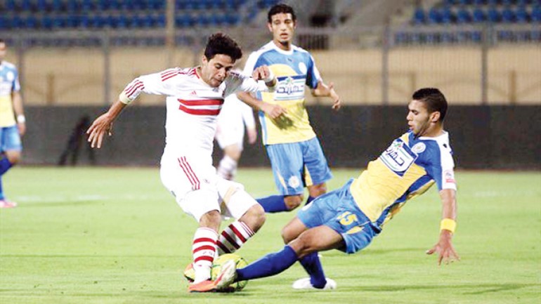 لاعب الزمالك محمد ابراهيم مطالب بمجهود مضاعف امام الاسماعيلي اليوم
